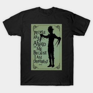 Gift Men Scissorhands Vintage T-Shirt